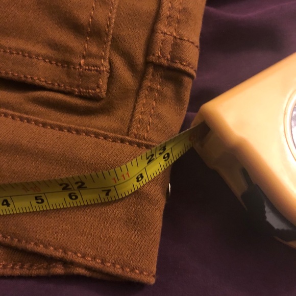 NWT Madewell burnished cedar 9” high rise skinny - Picture 6 of 9